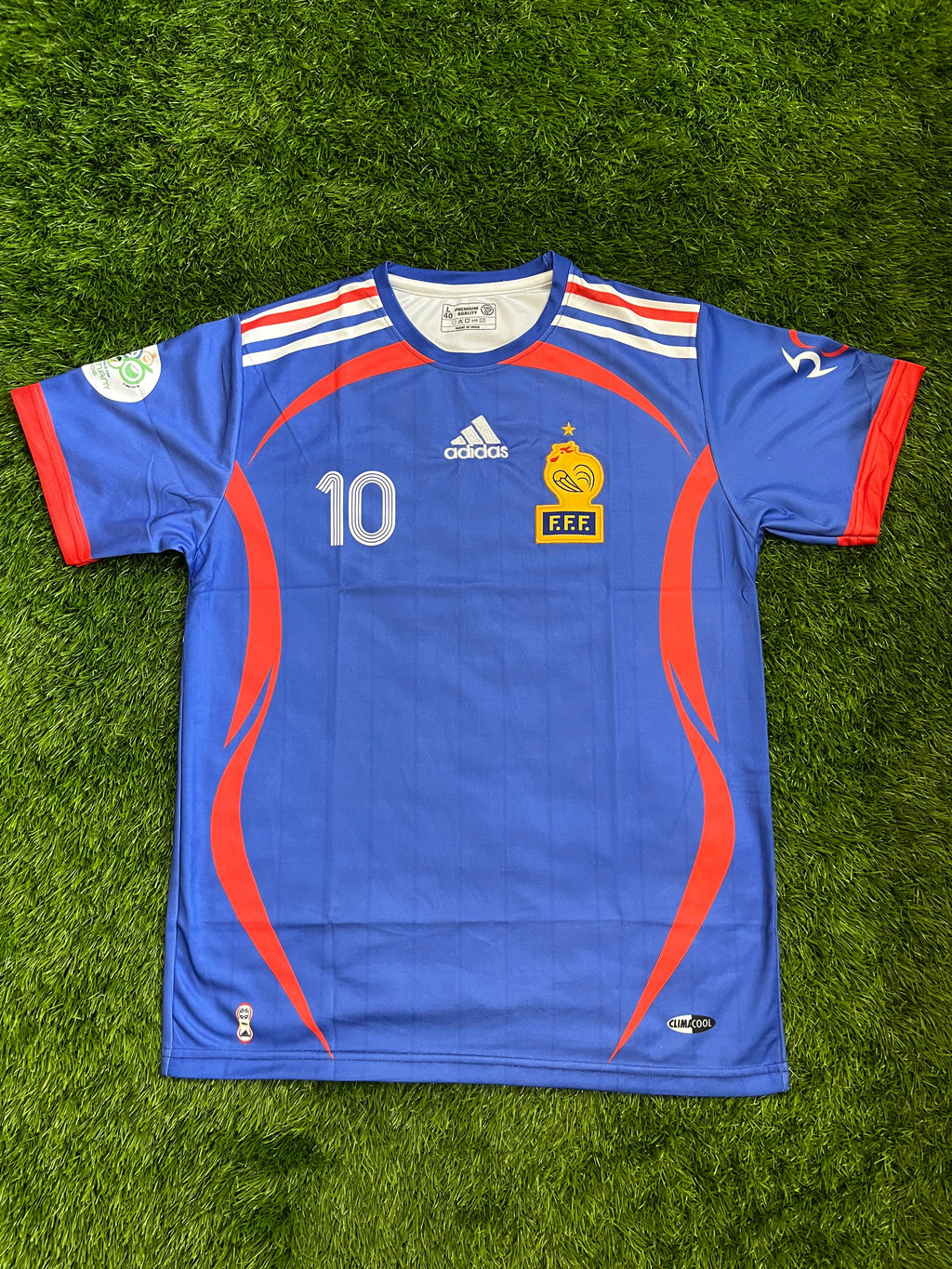 FRANCE ZIDANE RETRO
