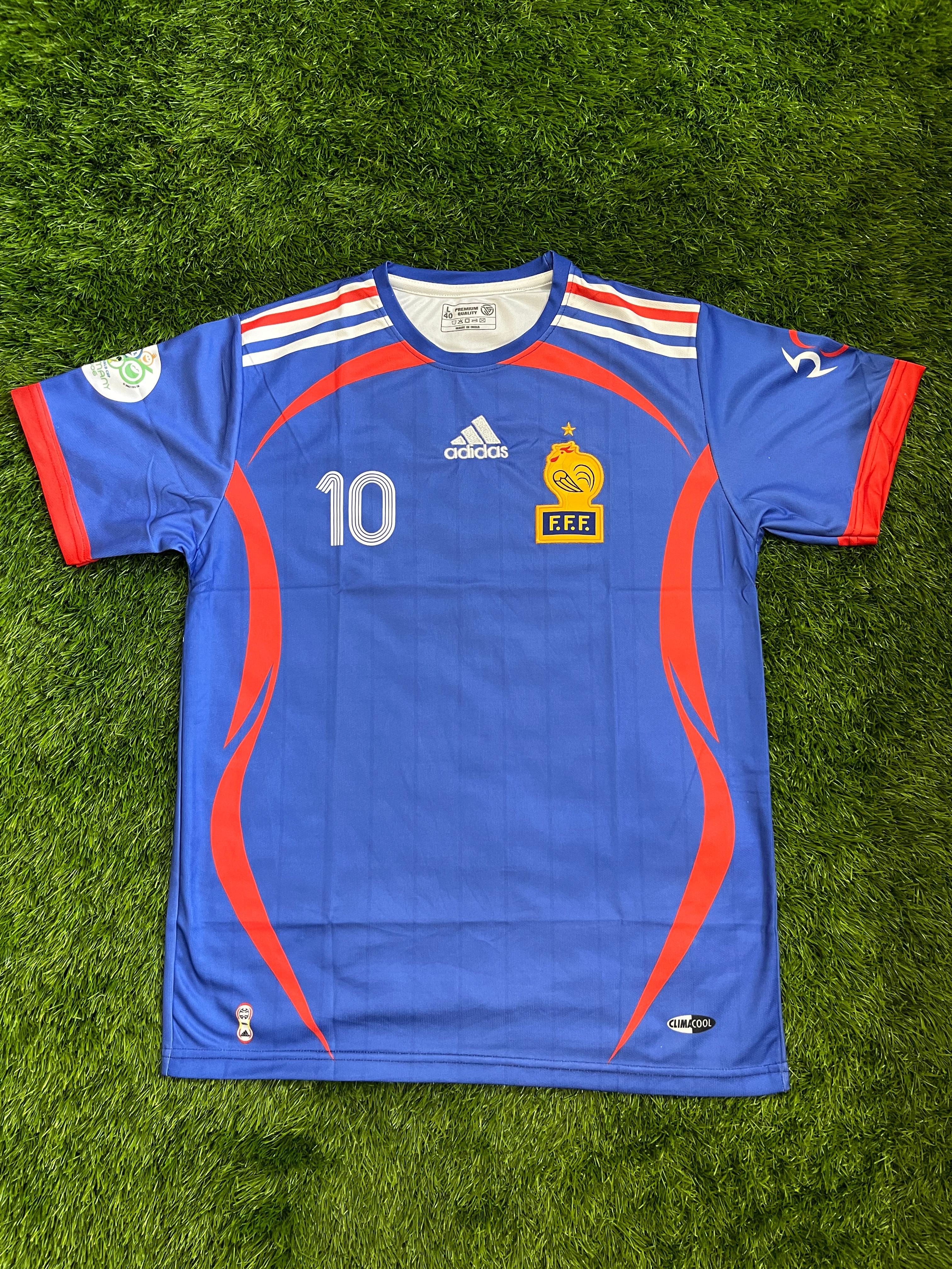 FRANCE ZIDANE RETRO
